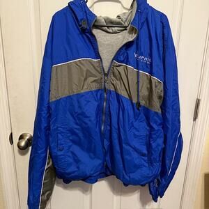 Memphis Tigers Windbreaker with Warm Cotton Lining - Men's Large